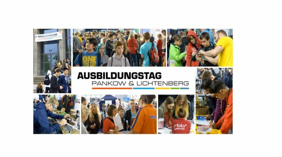 Logo vom Ausbildungstag Pankow und Lichtenberg